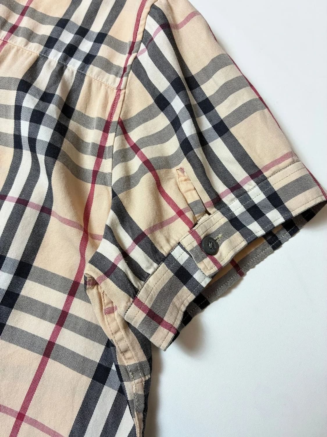 버버리 00's 노바 체크 코튼 패턴 셔츠 PN9114 상품이미지3