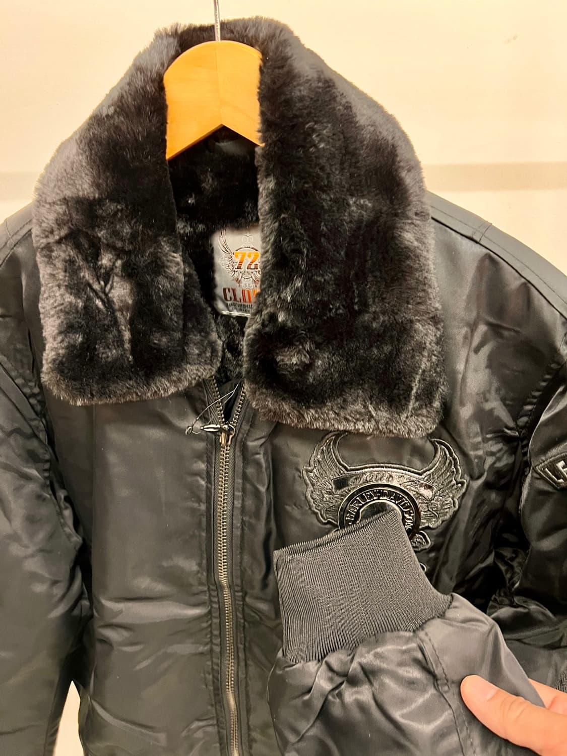 알파인더스트리얼 방품 항공 점퍼 M  상품이미지8