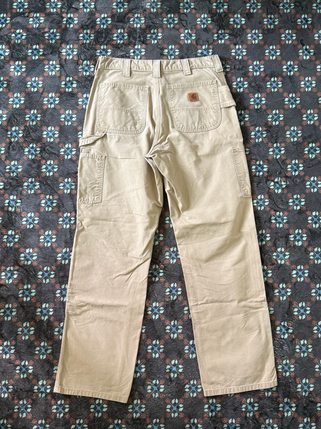 칼하트 카펜터 워크팬츠 베이지 32x32 상품이미지2