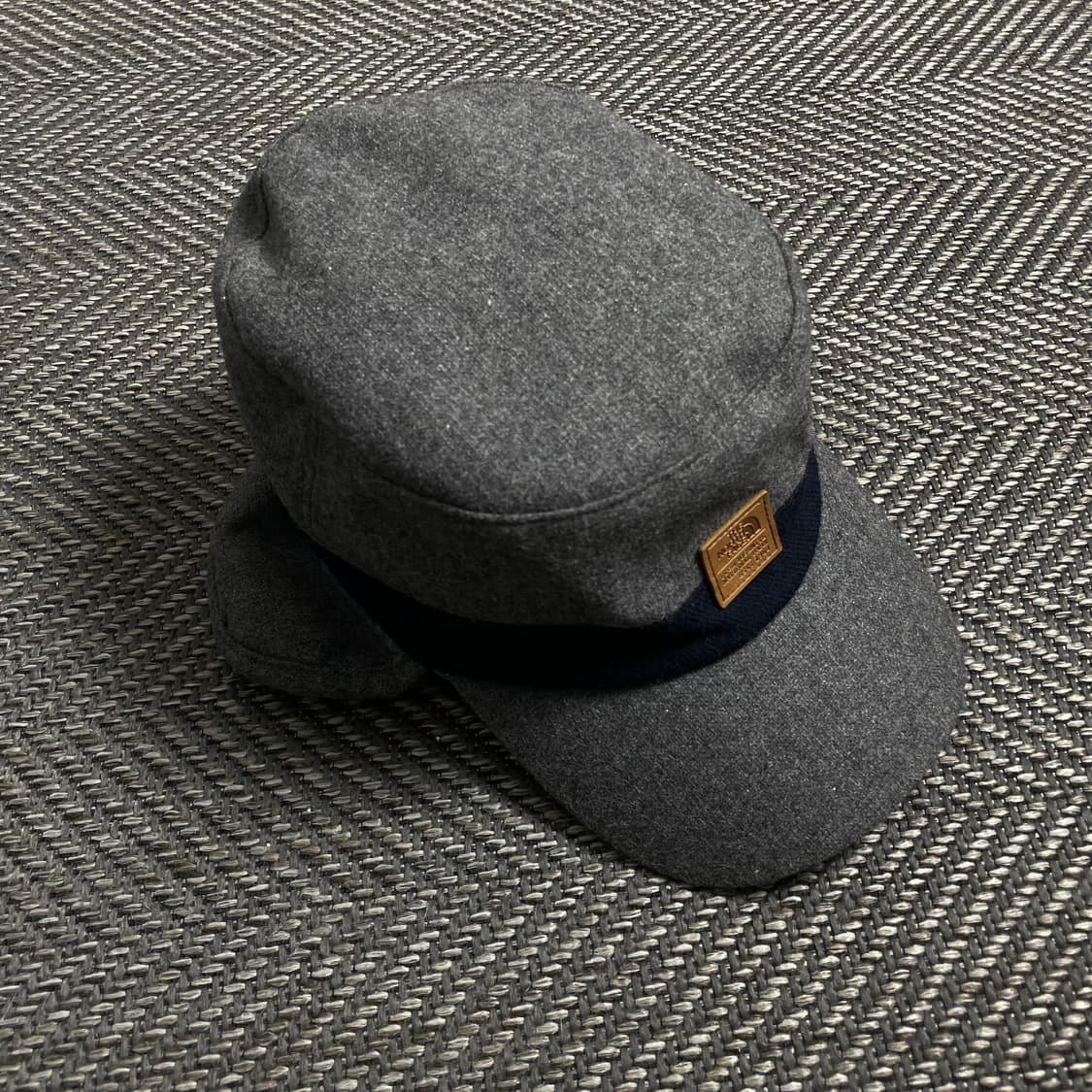 노스페이스 울 혼방 모직 이어플랩 볼캡o 4558 상품이미지2