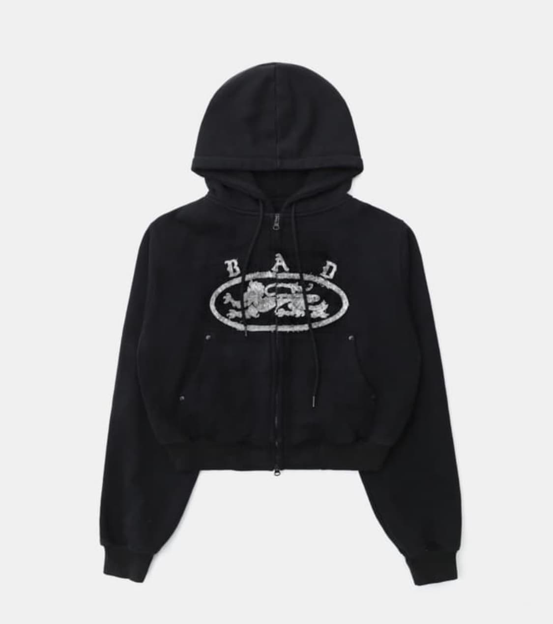 배드블러드 라이온 패치 후드집업 상품이미지1