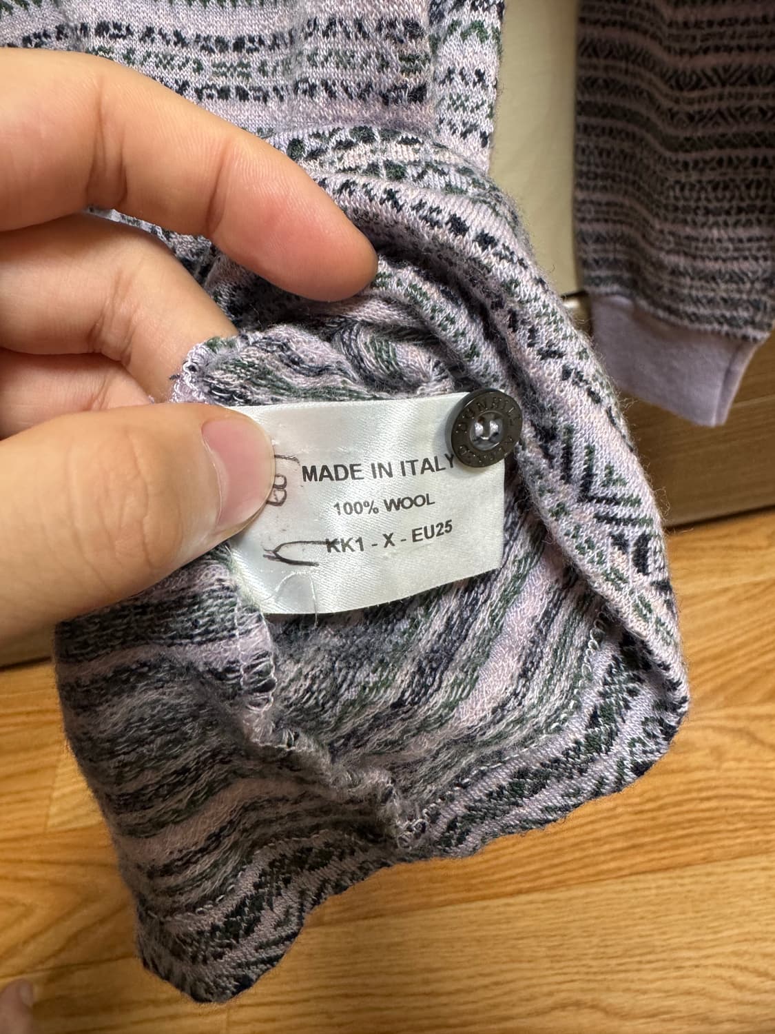 던힐 폴로니트 Made in Italy 상품이미지4