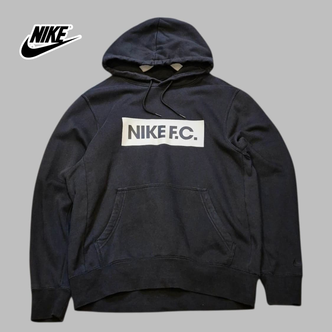 XL 나이키 F.C 블랙 후드 상품이미지1