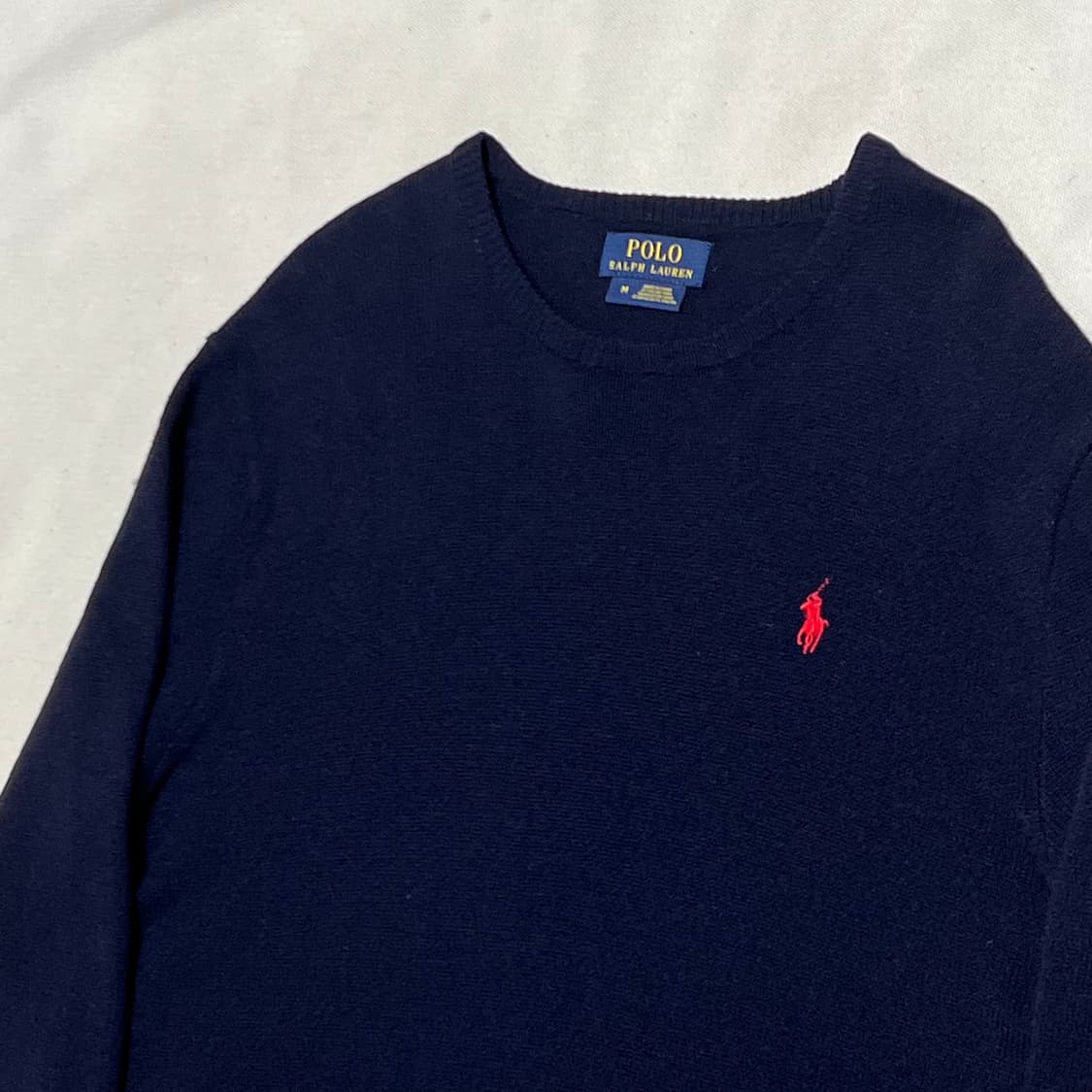 M 폴로랄프로렌 울 라운드넥 니트 상품이미지1