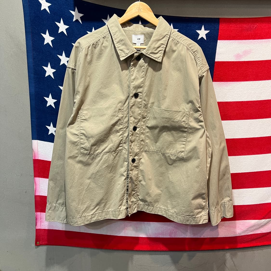 H&M 워크셔츠 자켓 상품이미지1