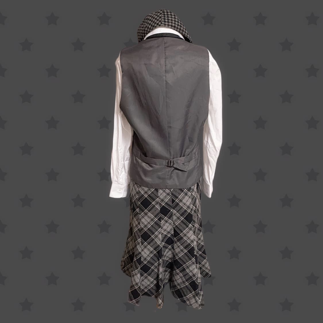 코코모리 블랙 프레피 미국 하이틴 핀터깔 라코스테 헌팅캡 대장 코디세트 상품이미지4