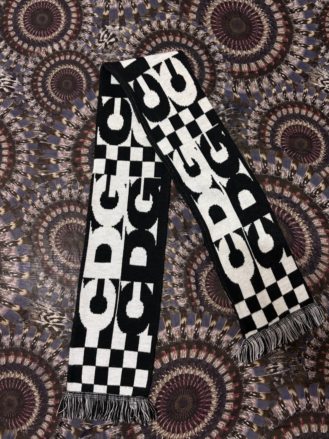 CDG checkerboard muffler 상품이미지1