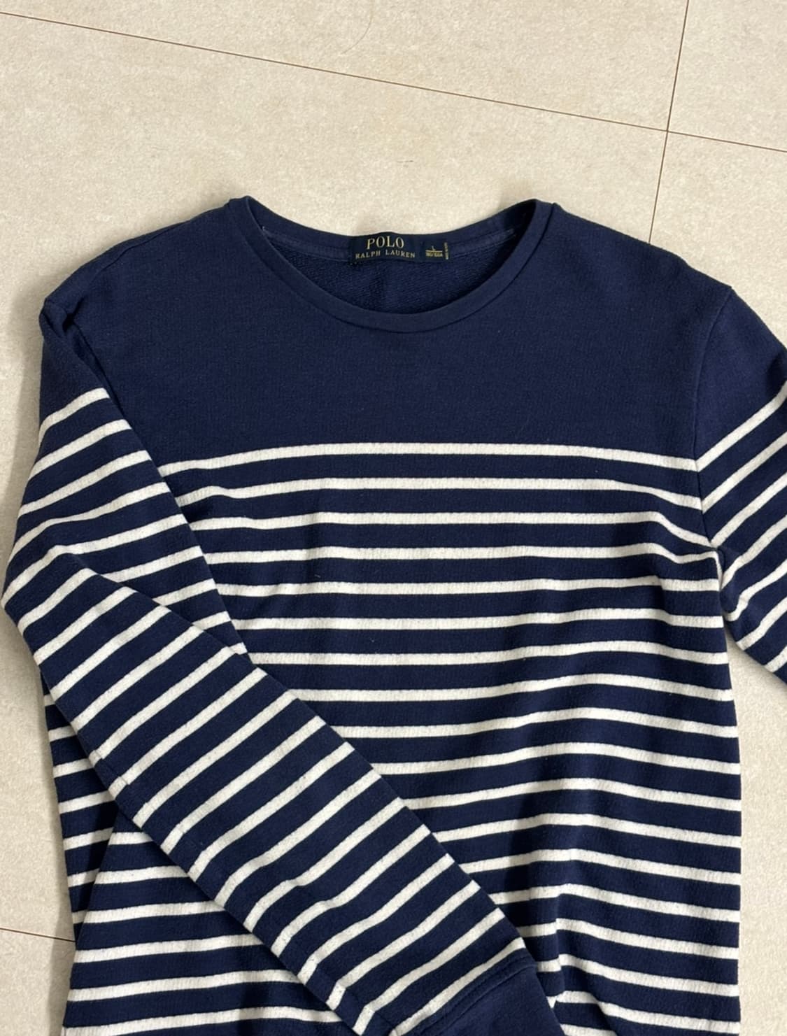 폴로 네이비 롤슬리브 상품이미지1