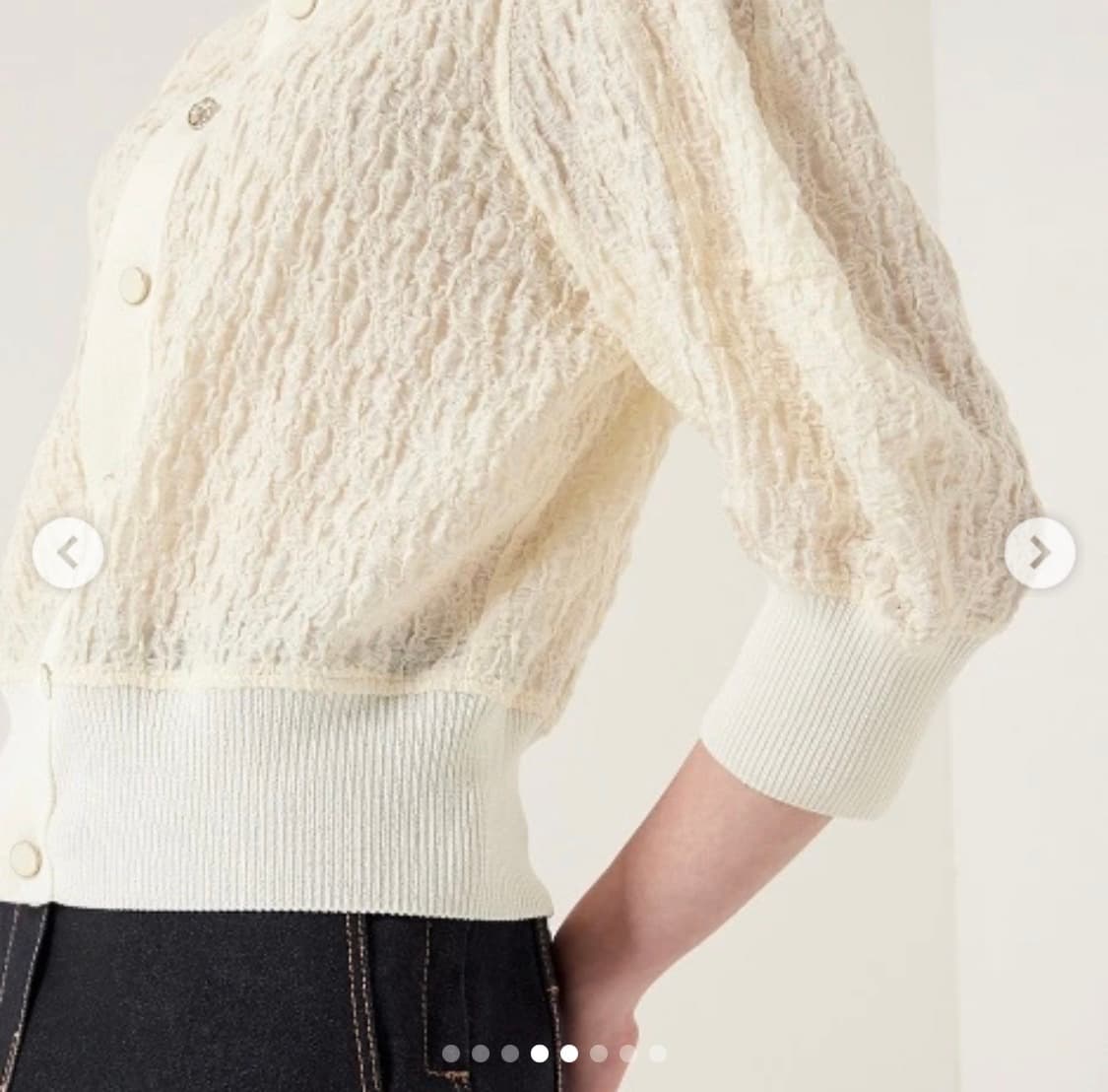 SJSJ 엠보 크링클 블라우스 가디건 호칭 76-90-155 상품이미지2