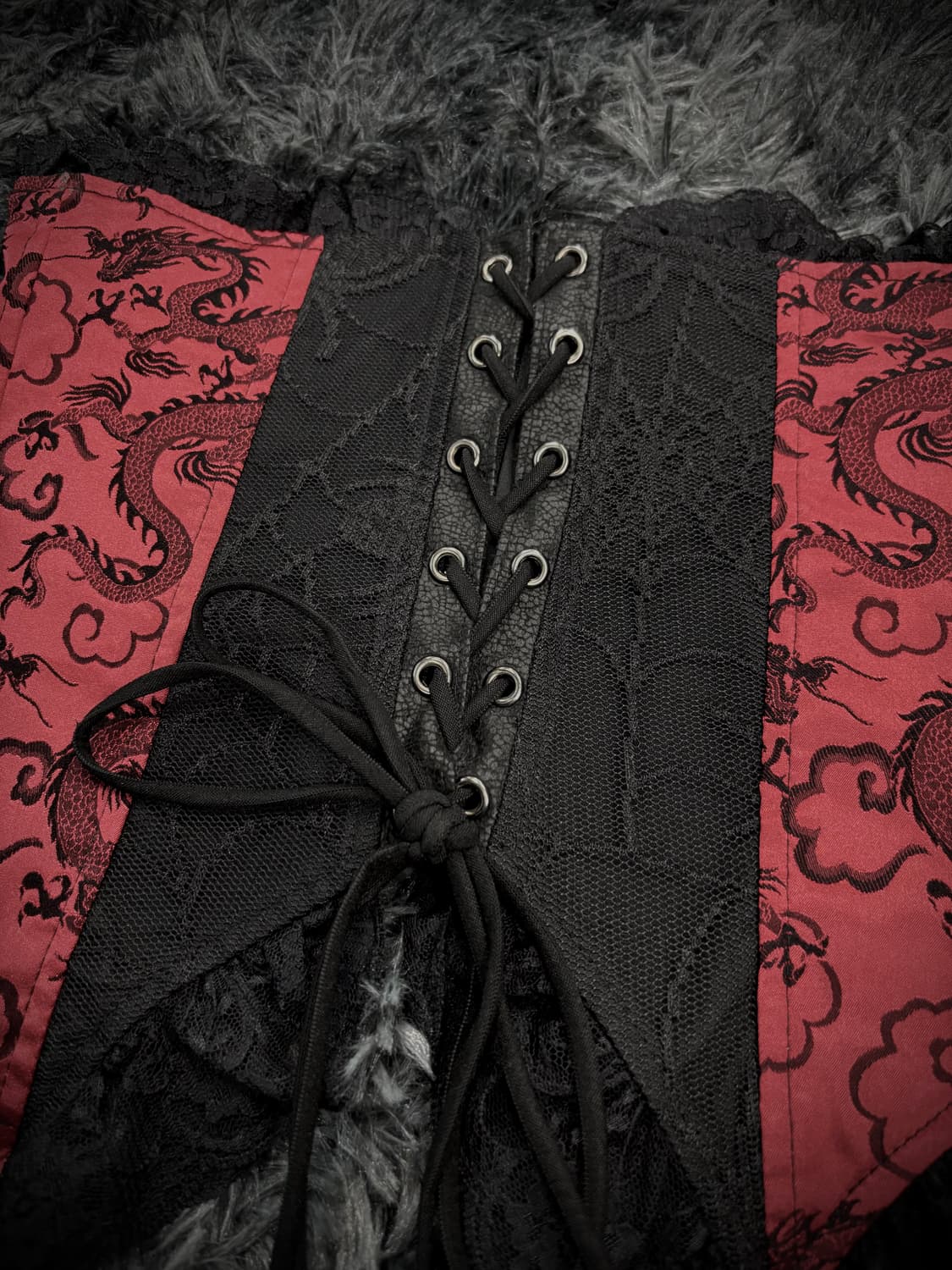 Qutie Flash 드래곤 오리엔탈 코르셋 상품이미지7