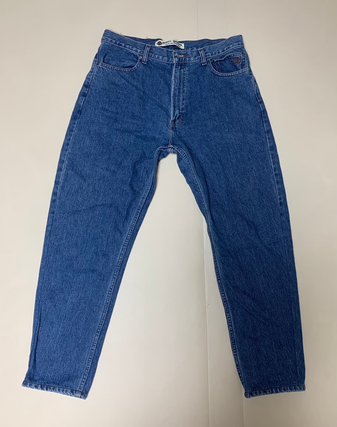 90s 할리데이비슨 중청 데님팬츠 상품이미지1