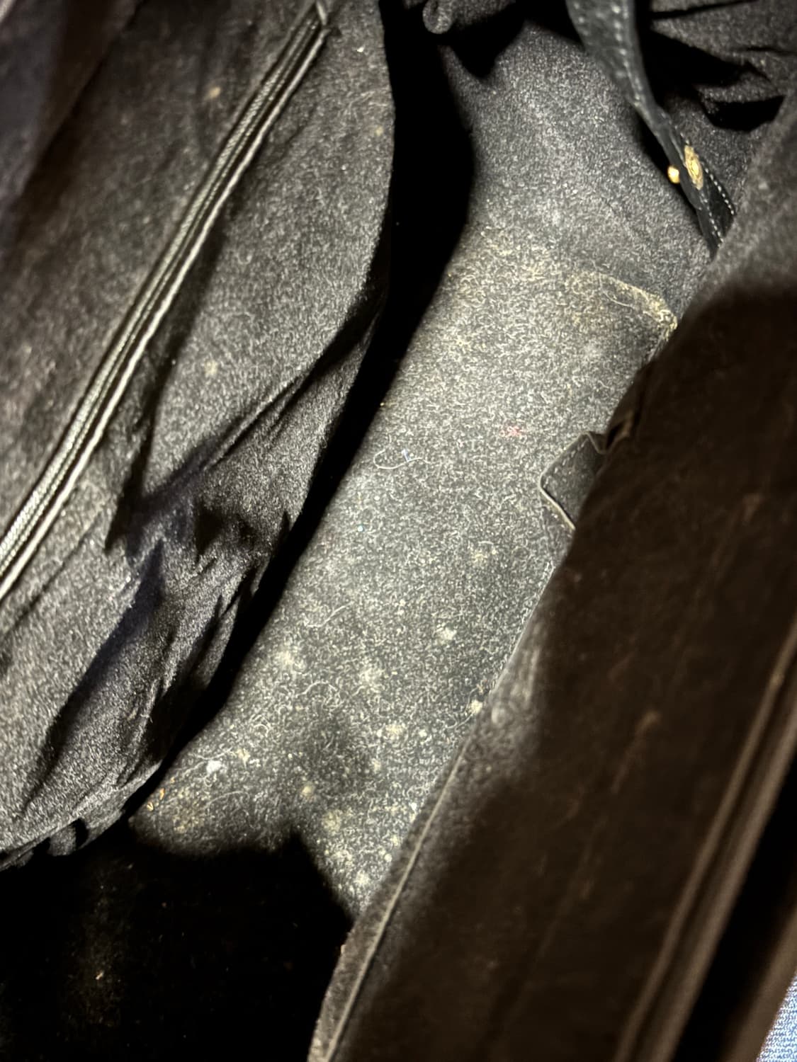 vintage locker leather dote bag 40cm 상품이미지5