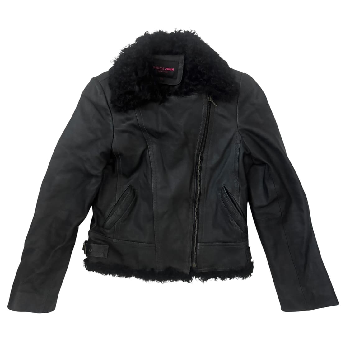 Sheep skin leather jacket 상품이미지1