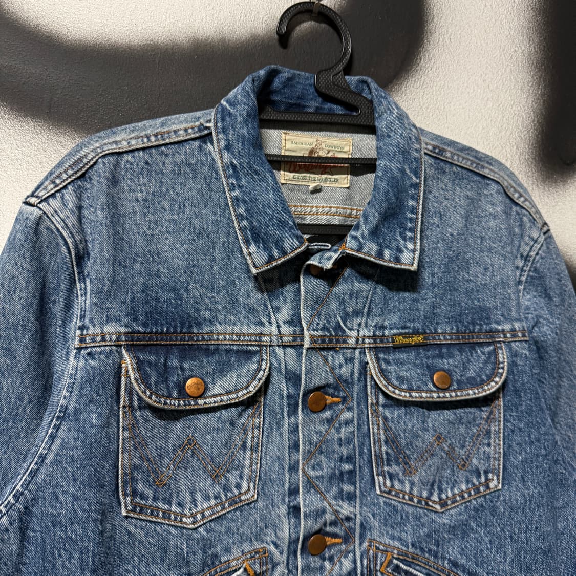 랭글러 OG 90s 웨스턴 카우보이 데님 트러커 자켓 상품이미지3
