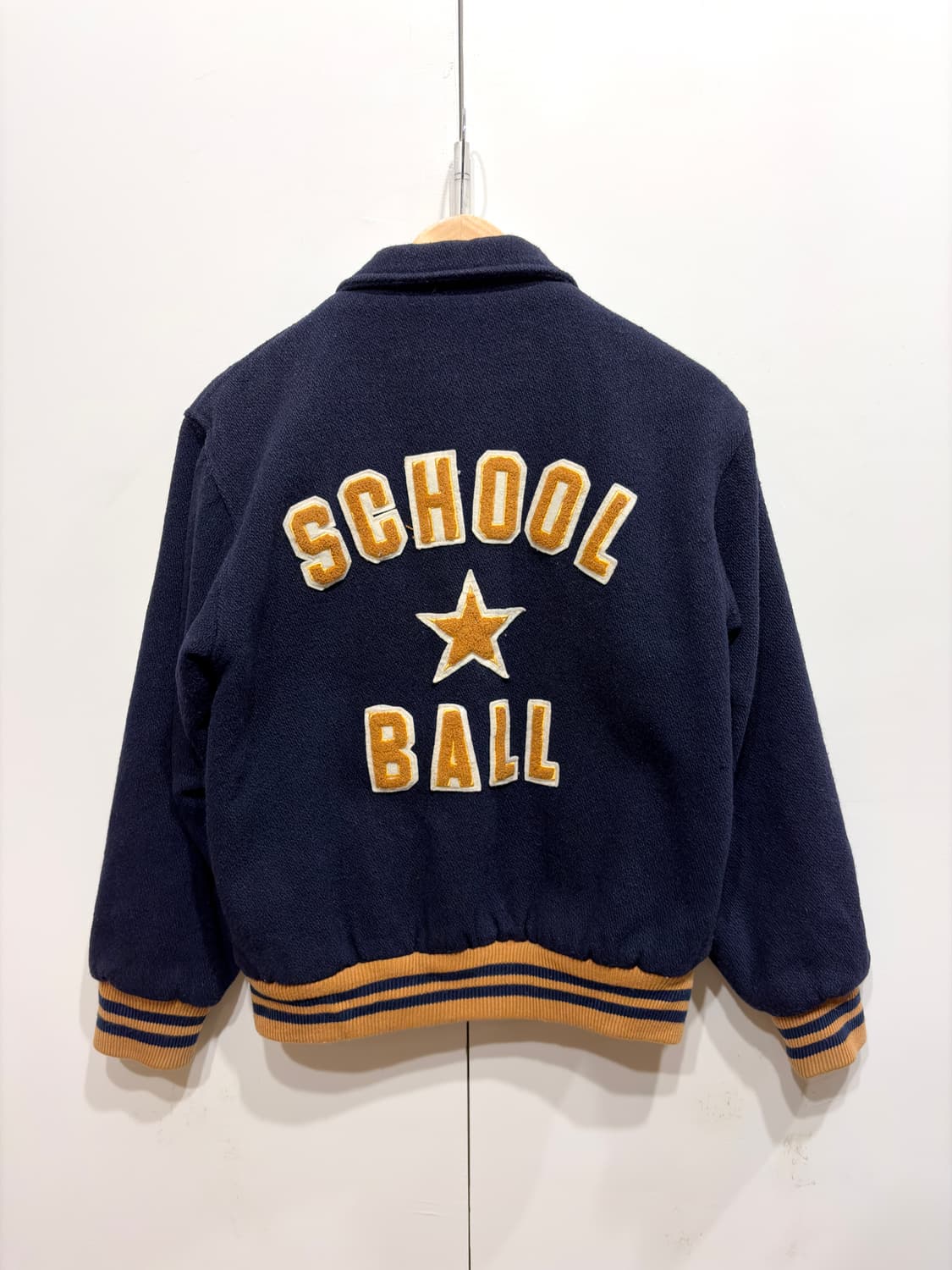 80-90's 스쿨볼 바시티 스타디움 자켓 상품이미지1