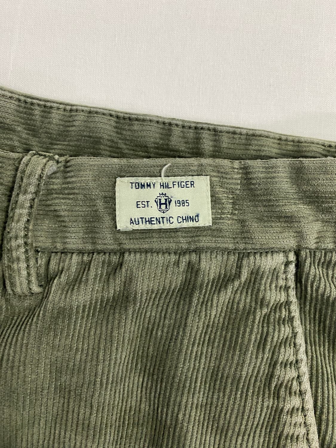 타미힐피거 H로고 코듀로이 치노팬츠 34/34 <489> 상품이미지4