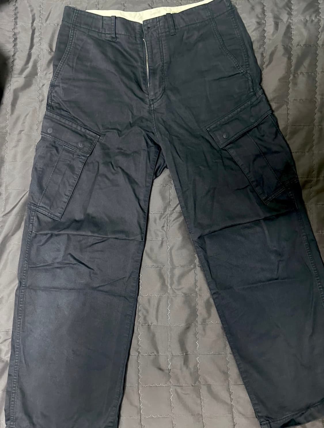 포터리 가먼트 워시드 카고팬츠 [다크네이비/2]  상품이미지4