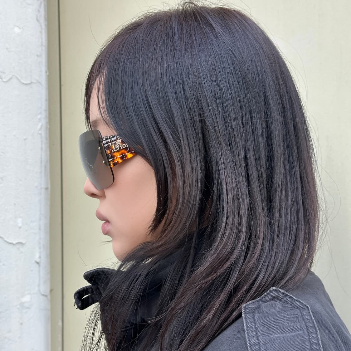 00s 디올 XL 치타 프린트 빅 선글라스 상품이미지9