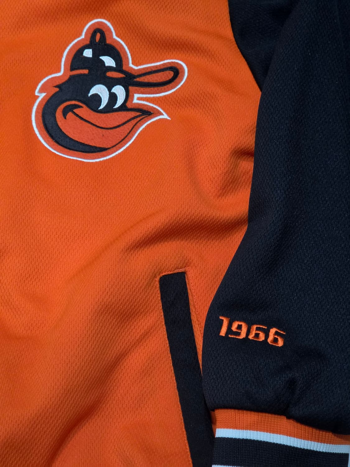 90's G-III 볼티모어 오리올스 바시티자켓 L 상품이미지2