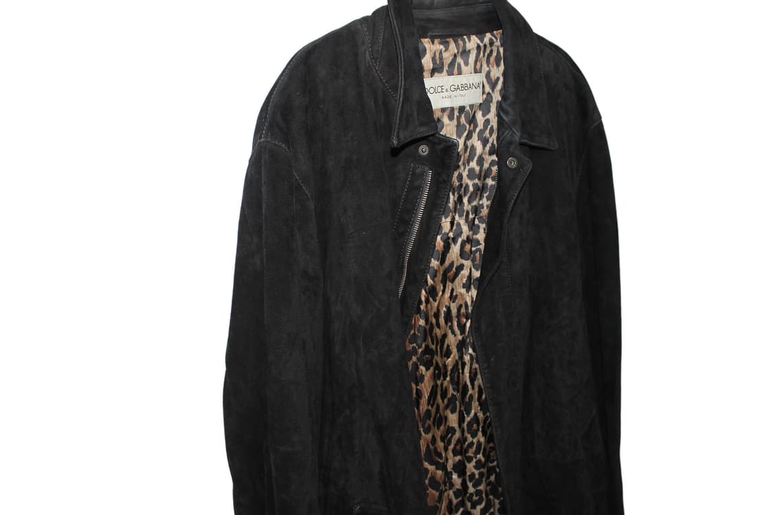 90s Dolce&Gabbana VeraPelle Leather Coat 상품이미지7