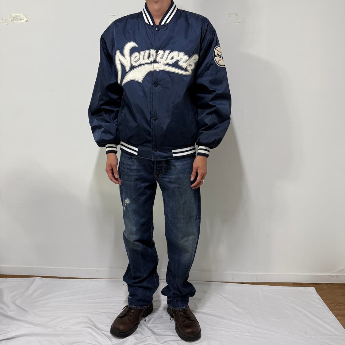 뉴욕양키즈 바시티자켓 상품이미지3