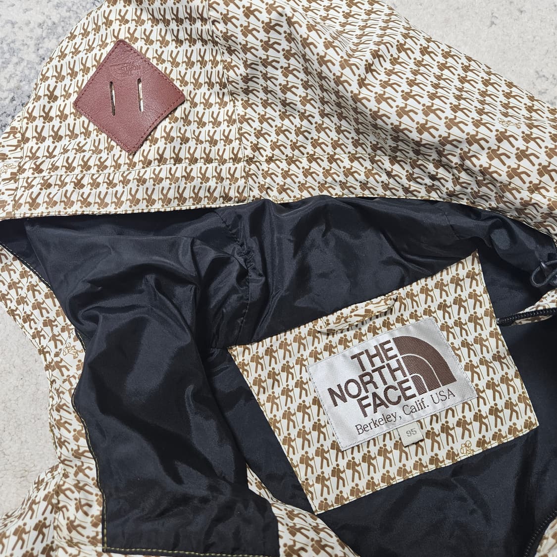 95 ]노스페이스 트레킹 패턴 바람막이 상품이미지3