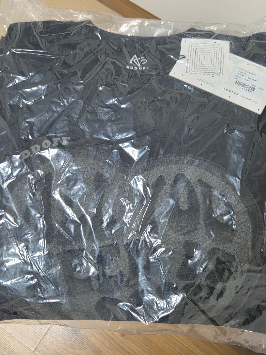 애드오프 하트 반팔티 새상품 상품이미지2