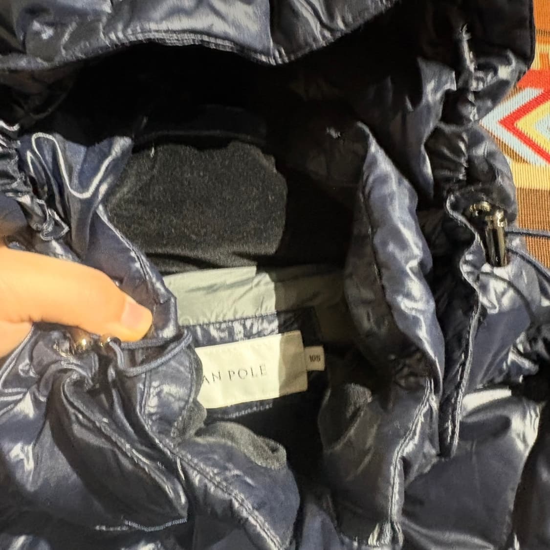 빈폴 빈티지 유광 후드 패딩 상품이미지7