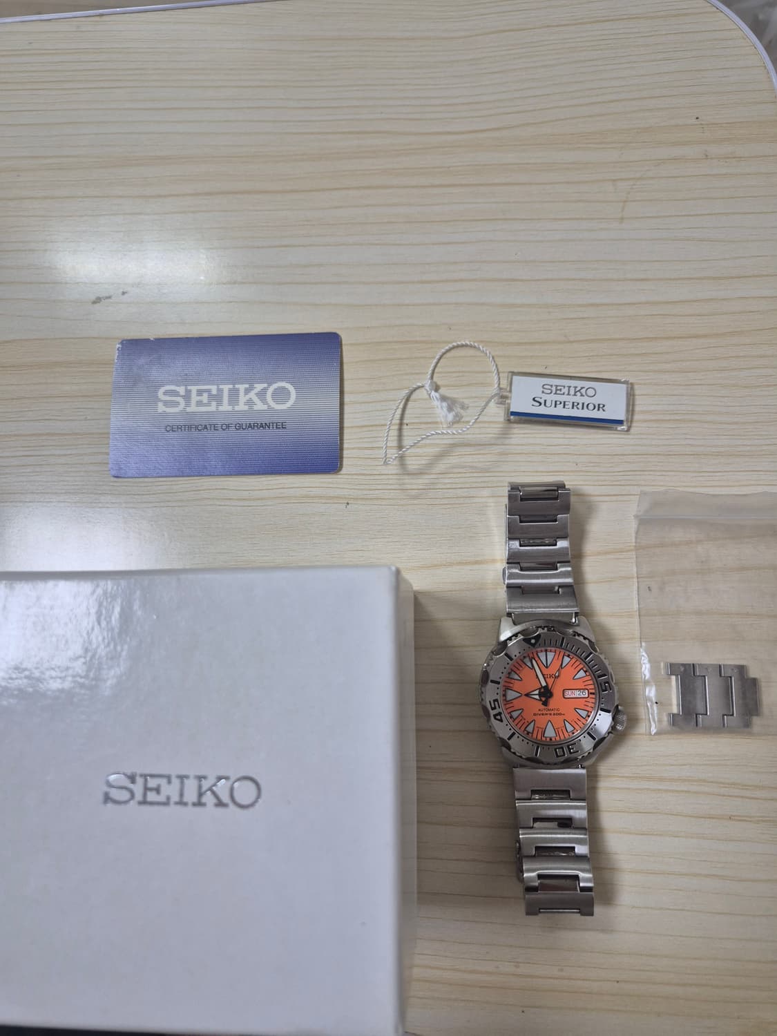 세이코 몬스터 오렌지 2세대 상품이미지2