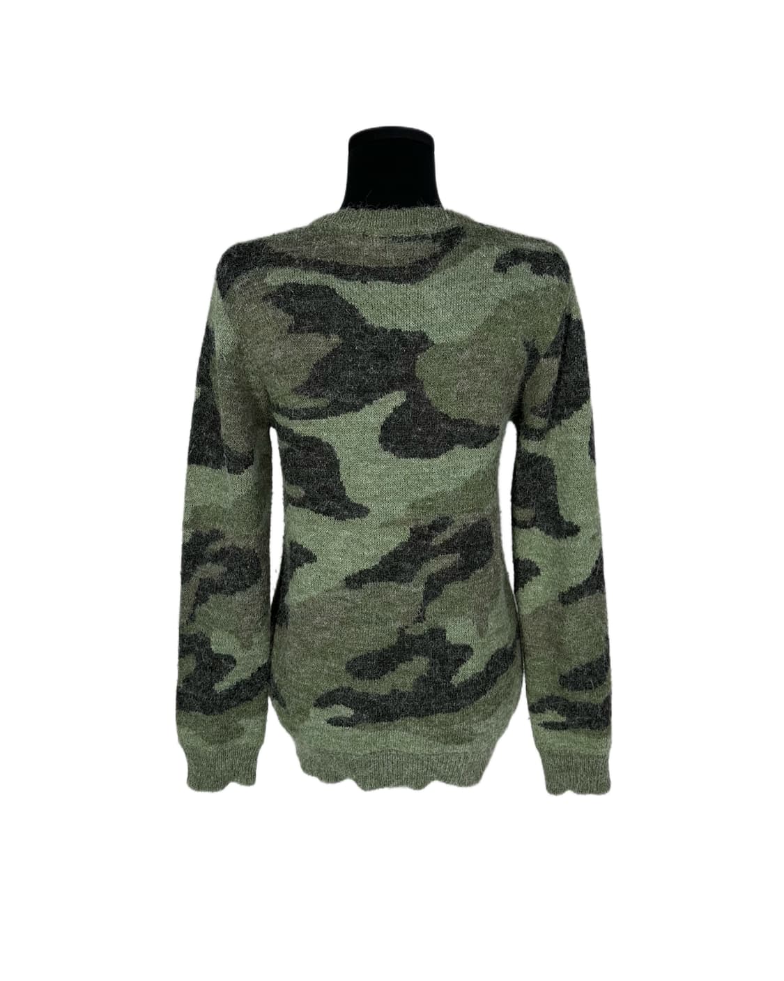 green hairy camo knit 상품이미지5