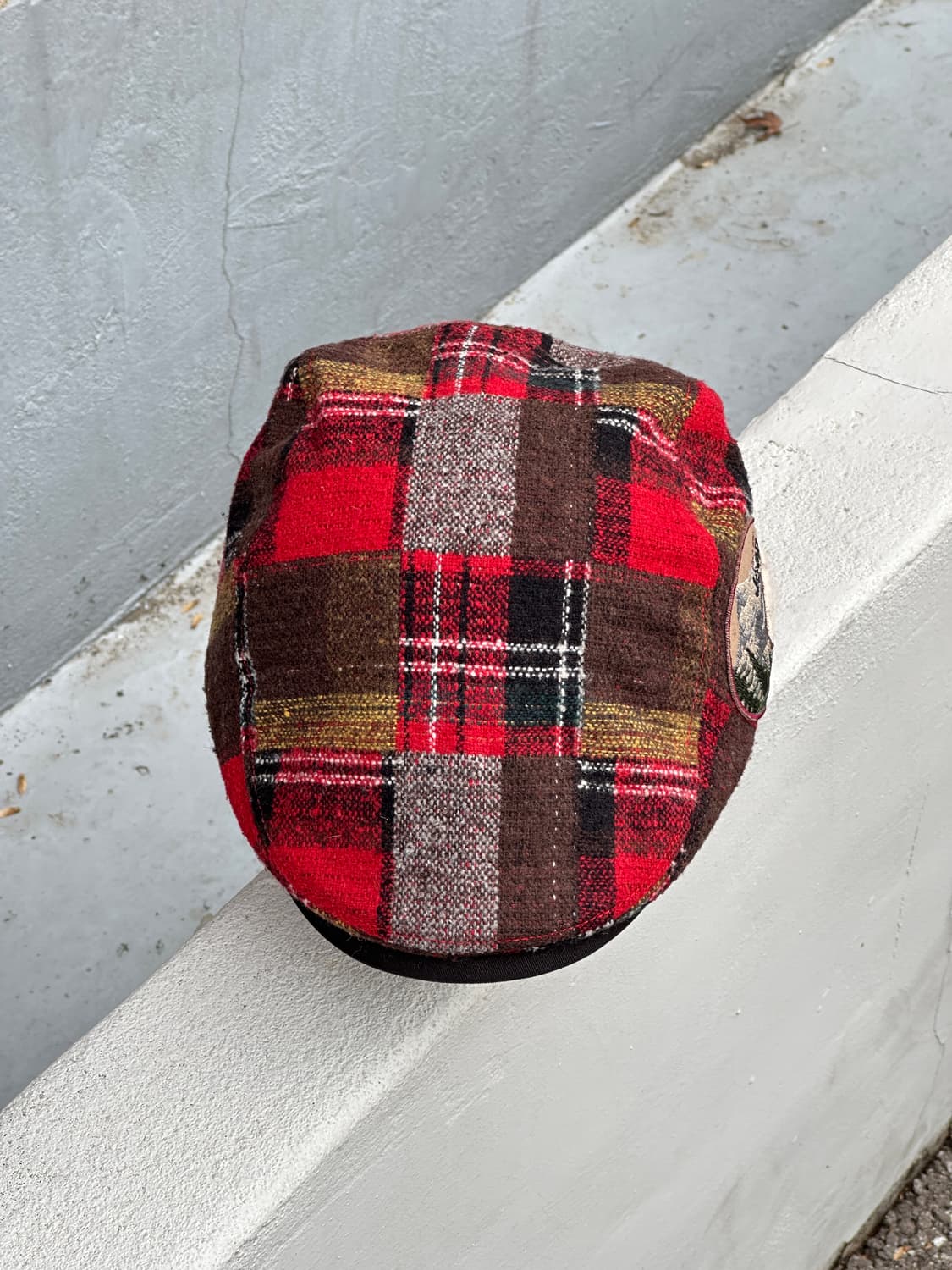 [F] 지프 체크 헌팅캡 모자 상품이미지1