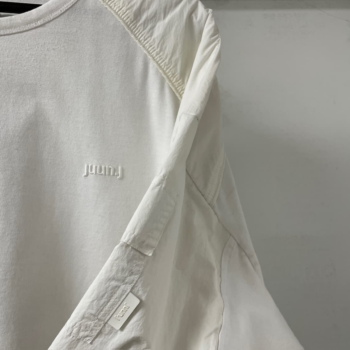 준지 화이트 반팔 티셔츠 L 상품이미지6