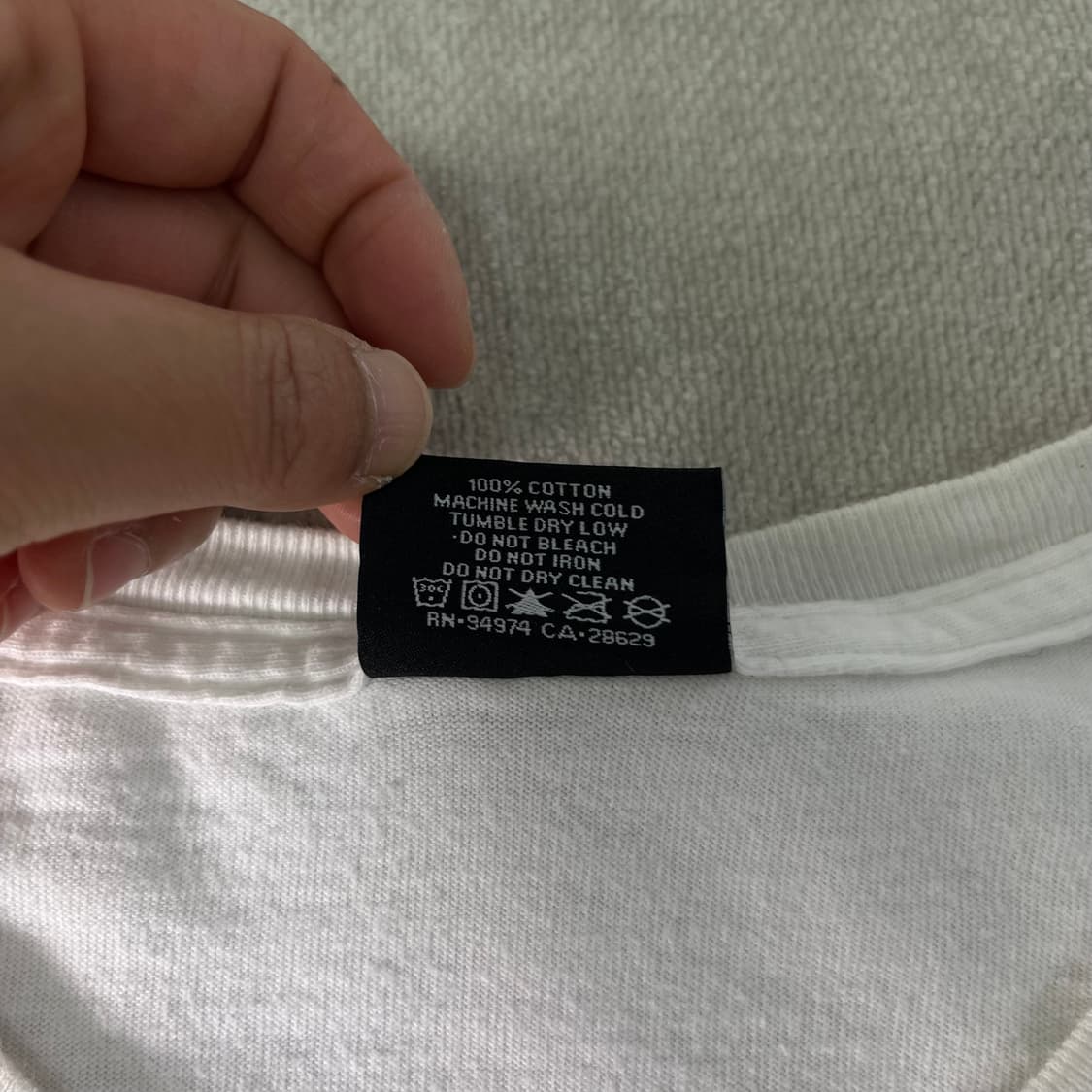 105 스투시 90s 리갈 크라운 반팔 티셔츠 상품이미지5