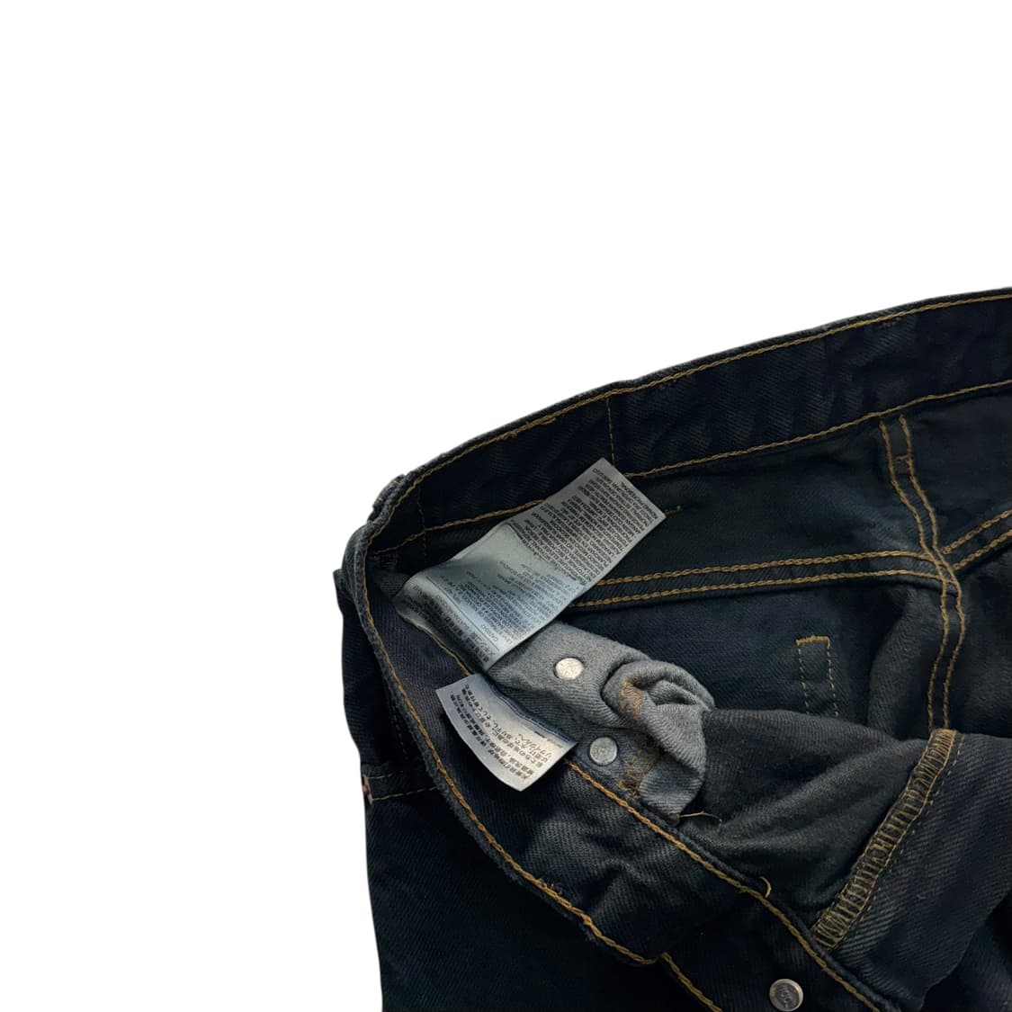 [30] 리바이스 517 블랙다이 부츠컷 데님 블랙진 [lv1198] 상품이미지4