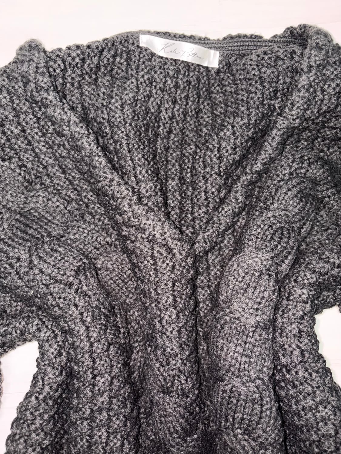 초코나무숲 모리 니트 라떼갸루 히메갸루 오네갸루 로걀 크루빈티지 상품이미지2