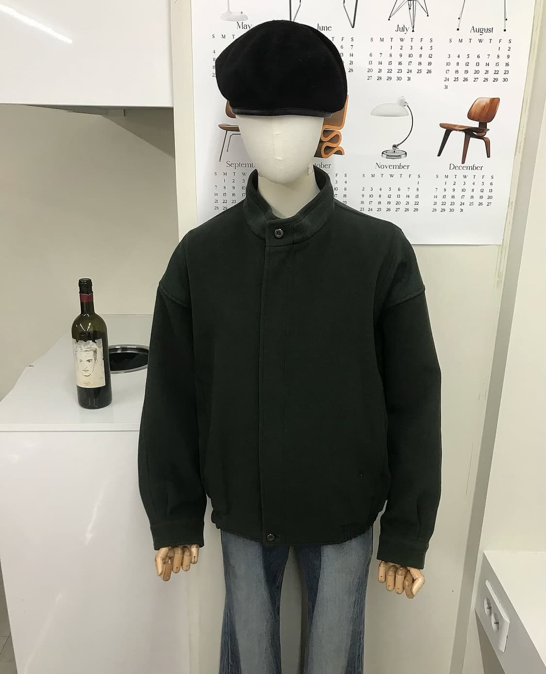 버버리 로고 울 헤링턴 자켓 상품이미지7