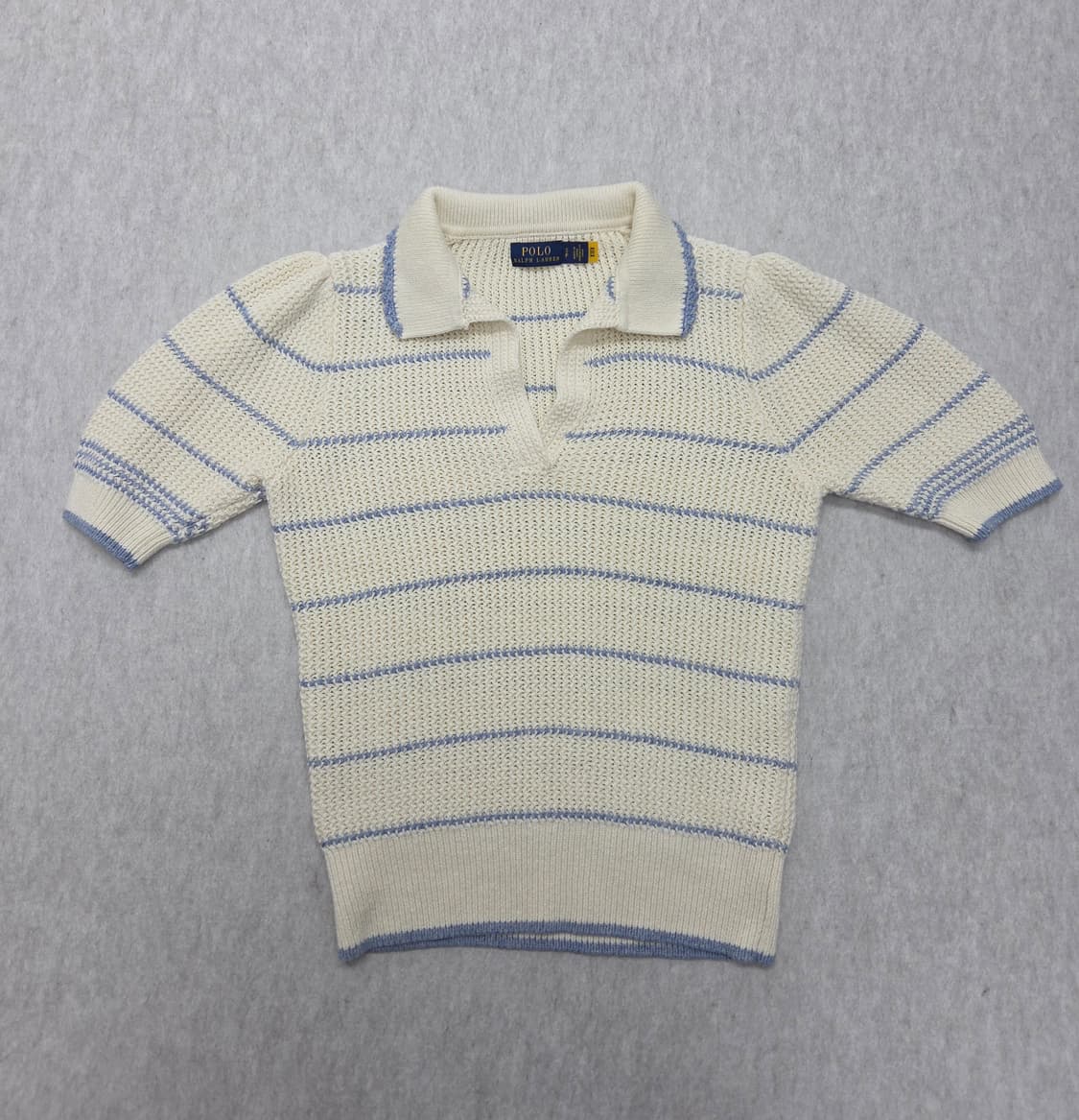 여성 S 폴로 카라 니트 반팔 상품이미지5