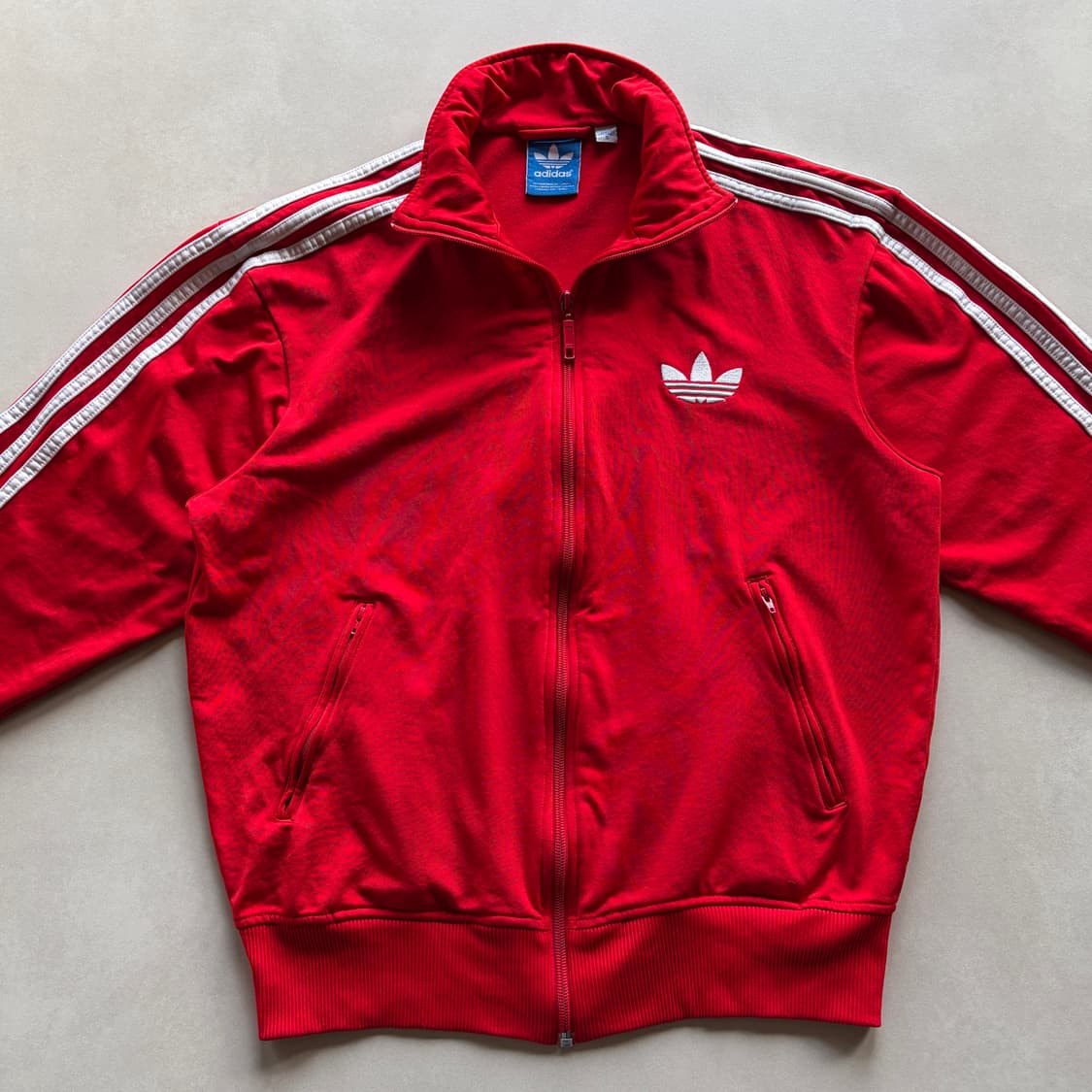 [S]아디다스 구형 파이어버드 레드 트랙탑 져지 상품이미지3
