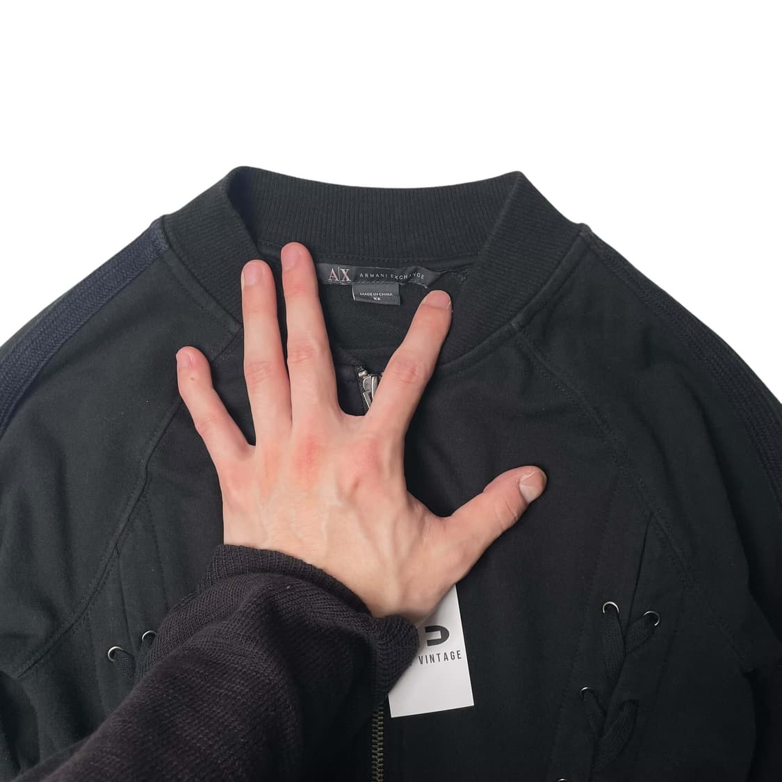 Armani exchange 아일렛 스트랩 집업 자켓 상품이미지6