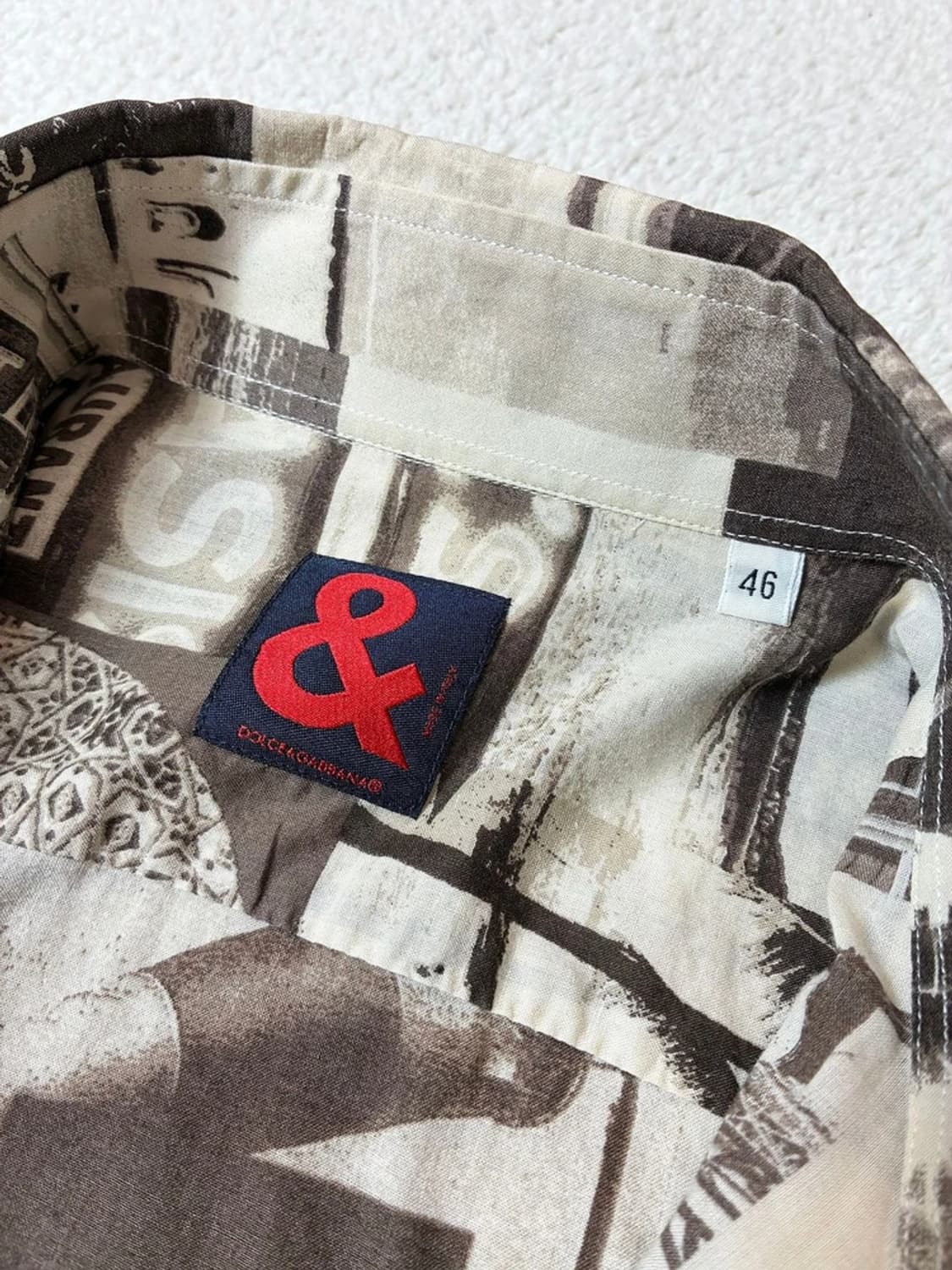 돌체앤가바나 00's 시티 스케이프 프린트 셔츠 PN6786 상품이미지8