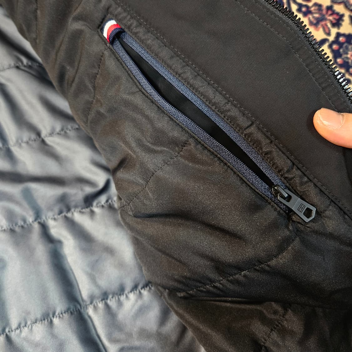 타미힐피거 유틸리티 멀티포켓 나일론 누빔 야상자켓 3XL 상품이미지5