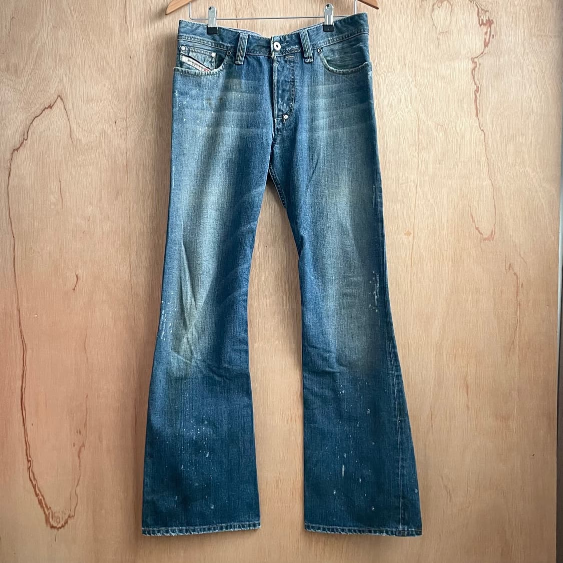 디젤 더티워싱 플레어 데님 팬츠 상품이미지2