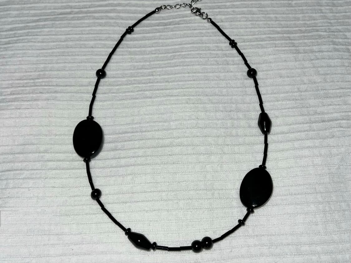 오닉스 비즈 목걸이 상품이미지2