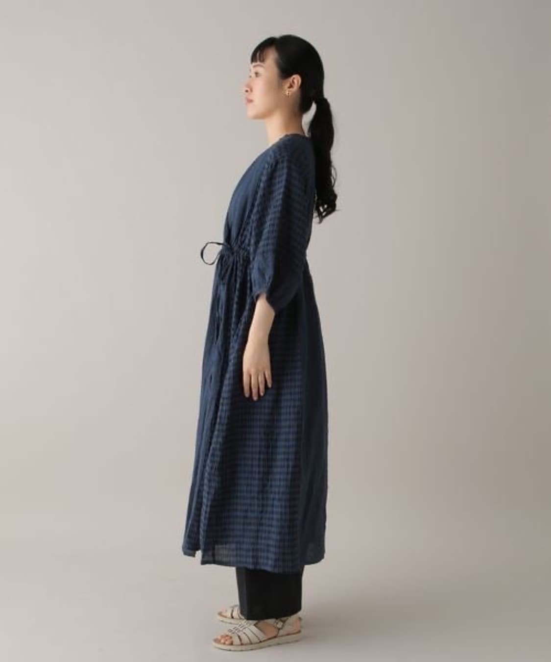 studio clip robe dress 일본 빈티지 상품이미지5