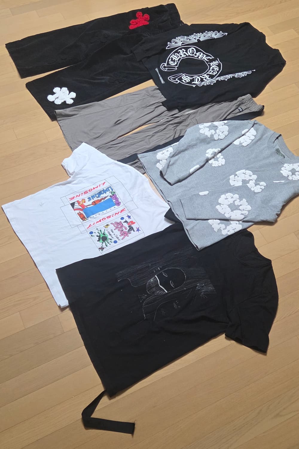 [판매] 크롬하츠 릭오웬스 매티보이 데님 티어스 Y.A.R.N 의류 상품이미지1