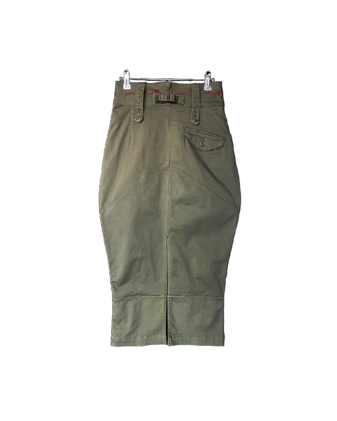 KAPITAL 2015FW Gurkha Embroidered Skirt 상품이미지6