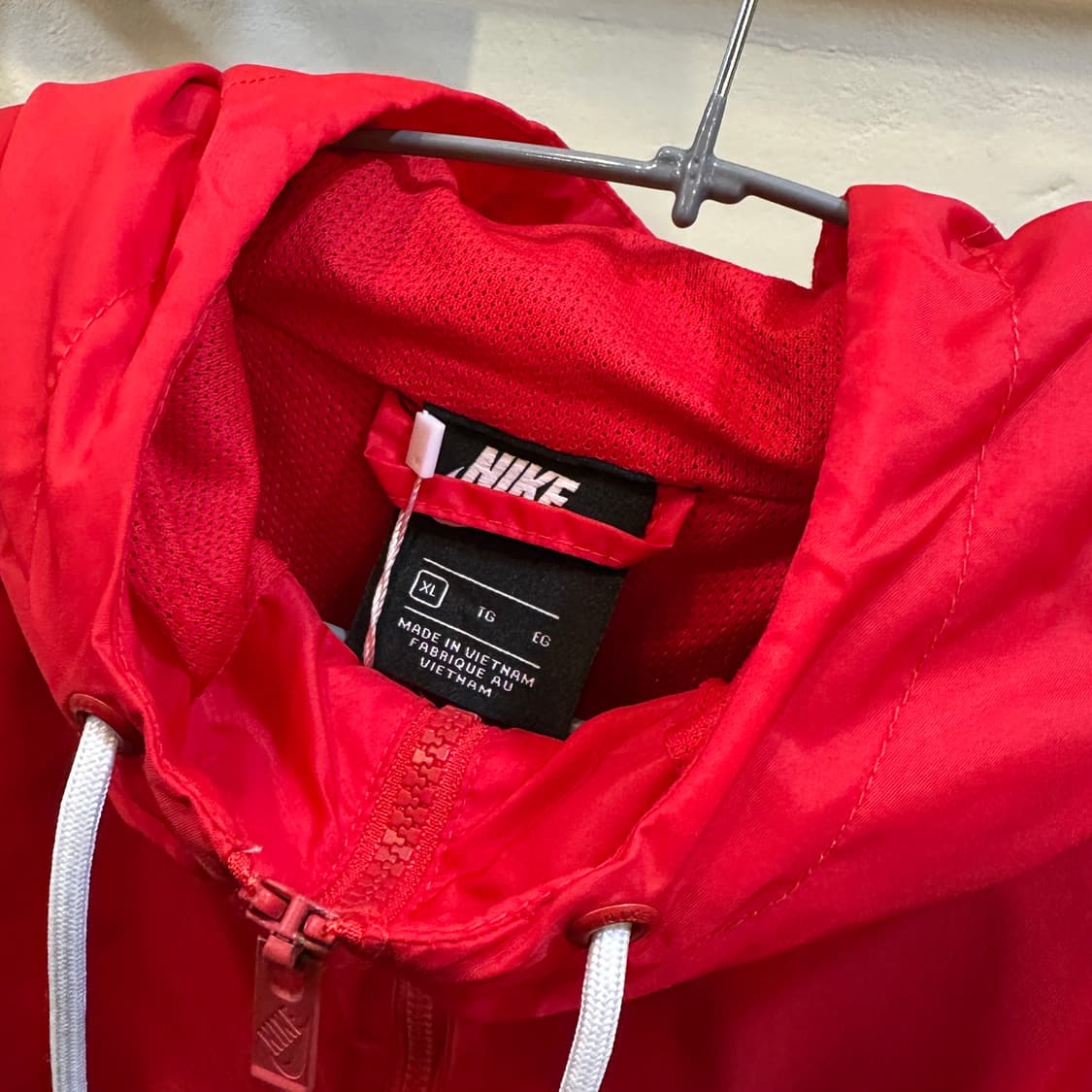나이키 바람막이 자켓 레드/네이비 XL 상품이미지3