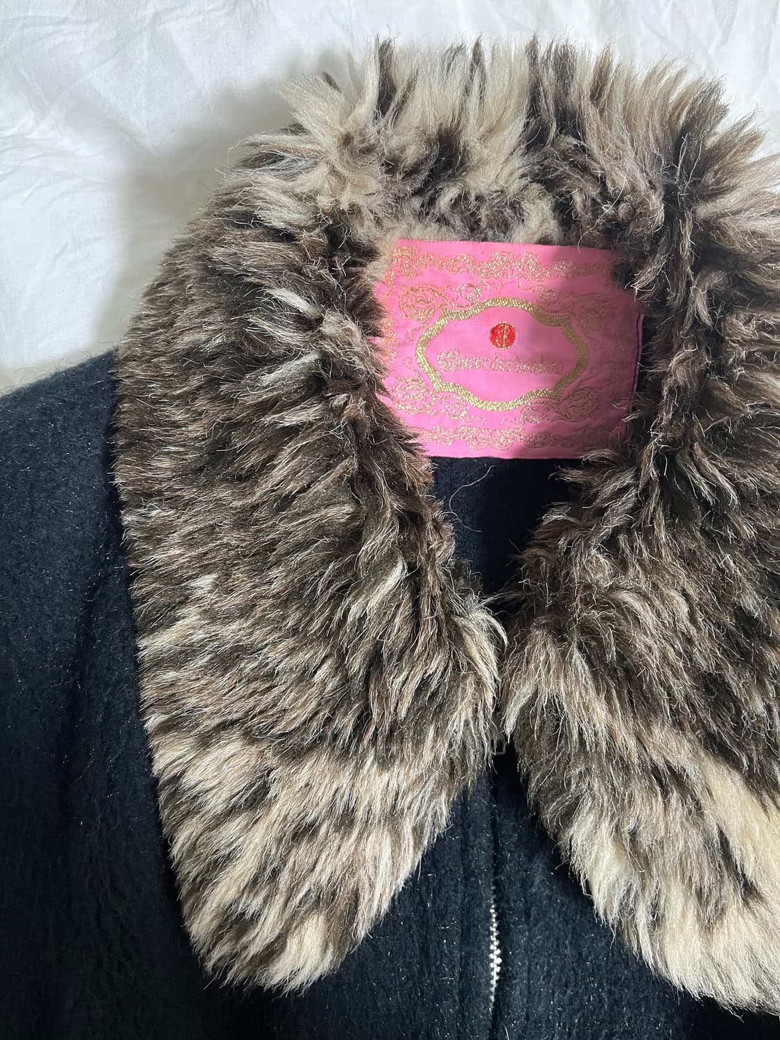 호피 퍼 자켓 오네갸루 갸루 히메갸루  상품이미지2