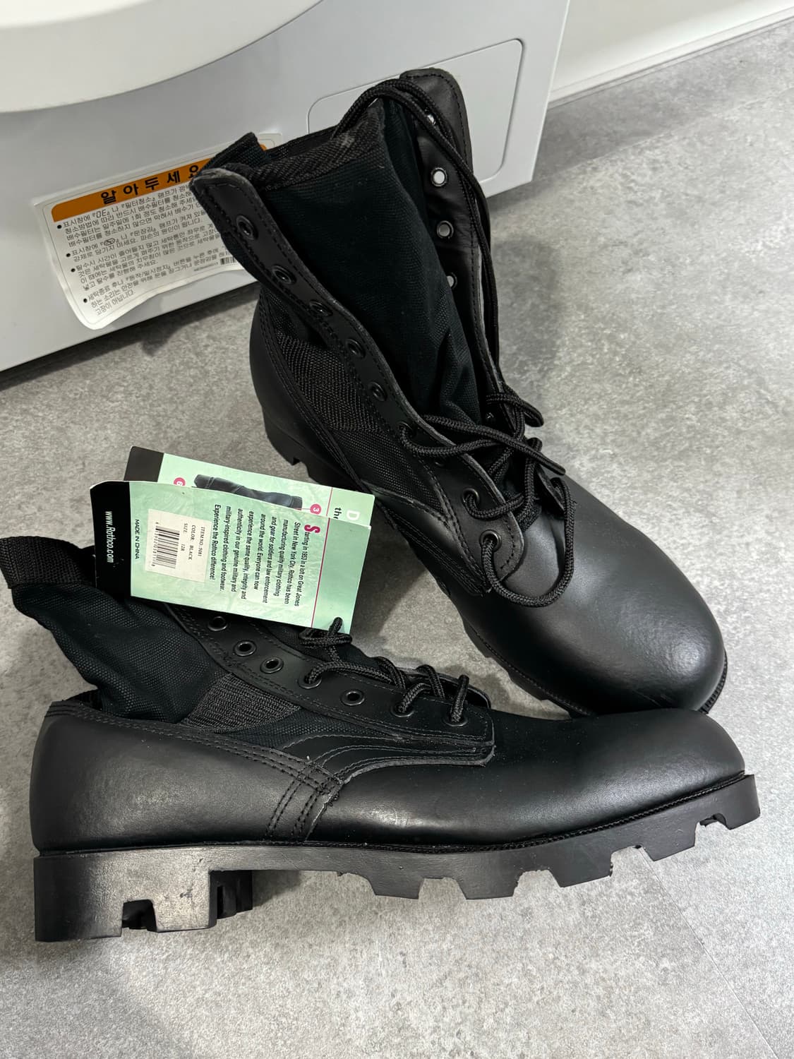 로스코 정글 부츠 블랙 상품이미지1