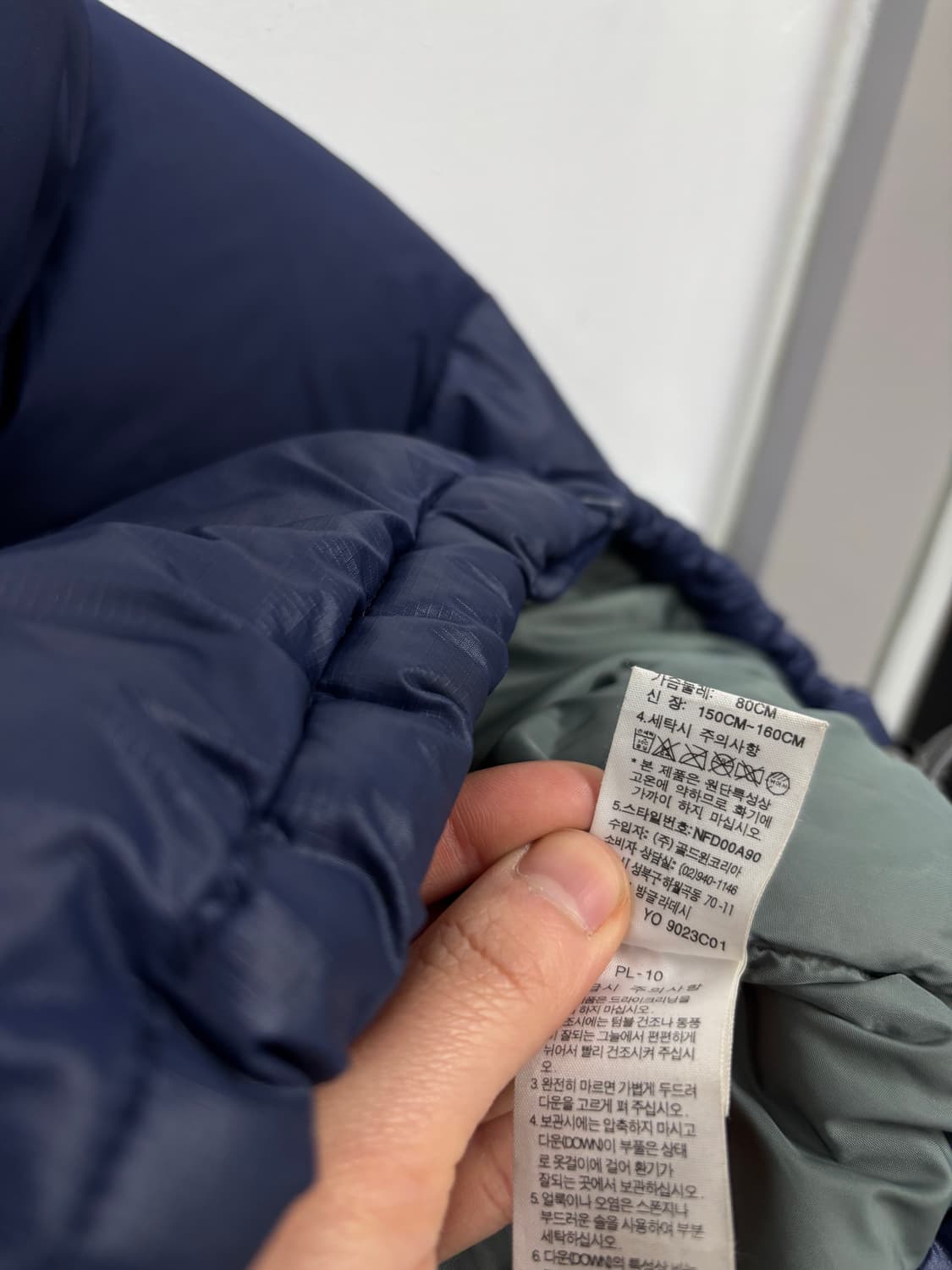 노스페이스 눕시 우먼 다운패딩 상품이미지7